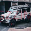 Mercedes-Benz G-Class paa rack nyeusi paa shehena